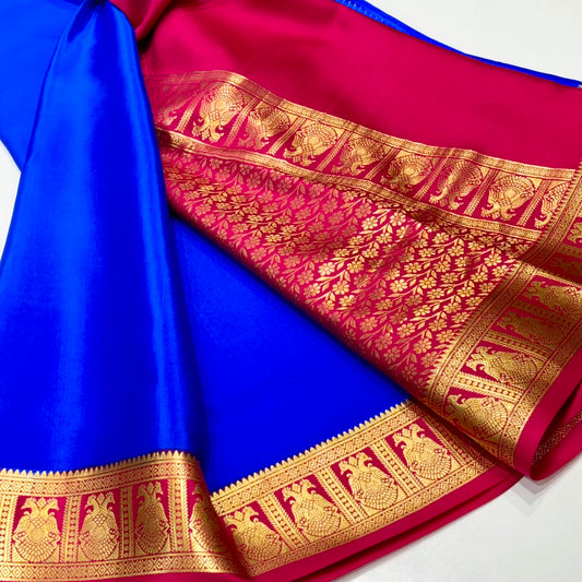 Pure Mysore Crepe Silk Saree