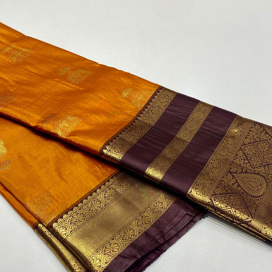 Semi Kanchivaram Silk Saree