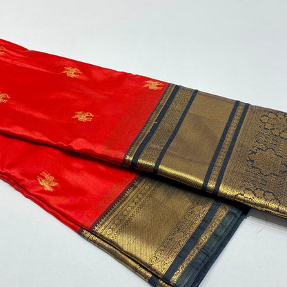 Semi Kanchivaram Silk Saree