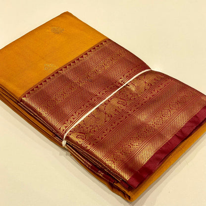 Semi Kanchivaram Silk Saree
