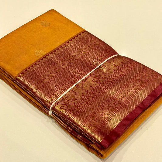 Semi Kanchivaram Silk Saree