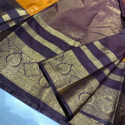Semi Kanchivaram Silk Saree