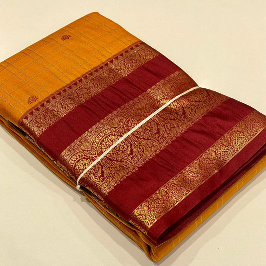 Semi Kanchivaram Silk Saree