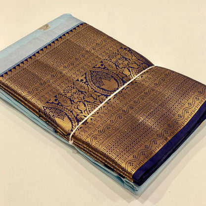 Semi Kanchivaram Silk Saree