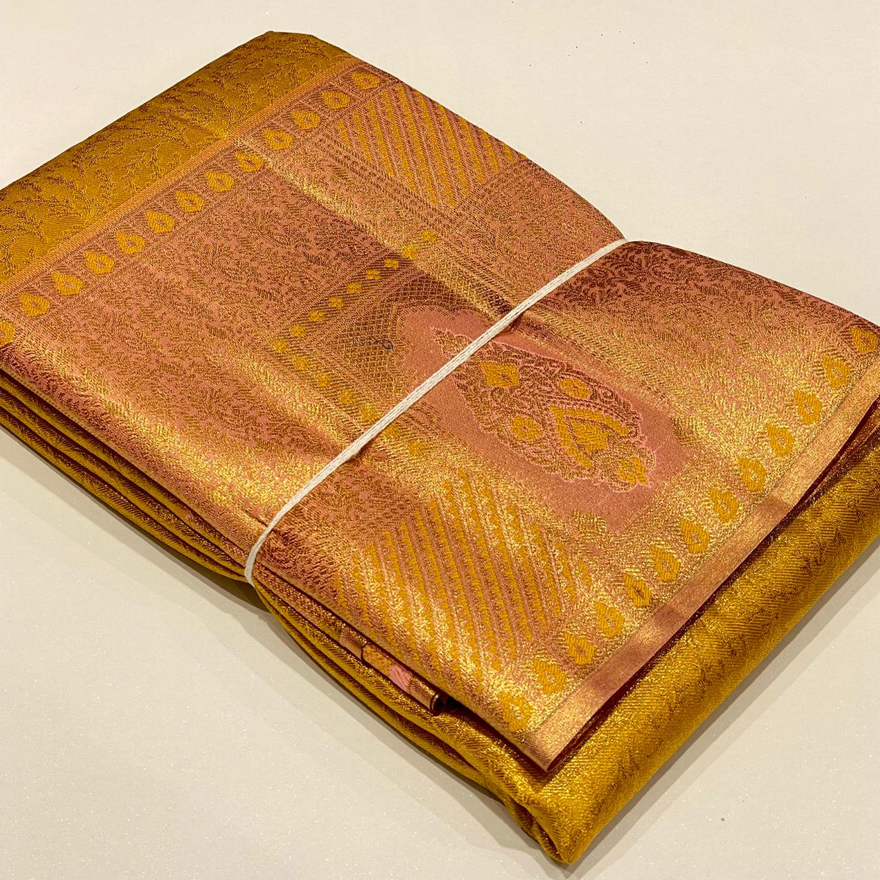 Semi Kanchivaram Silk Saree