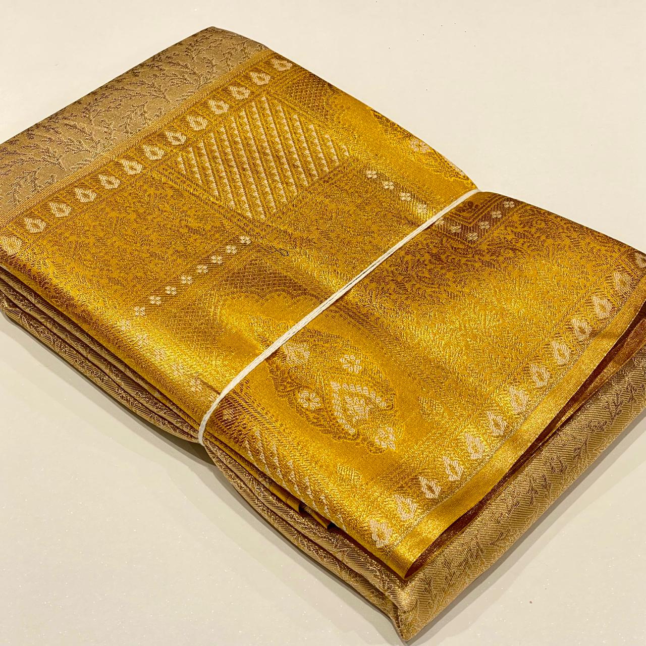 Semi Kanchivaram Silk Saree