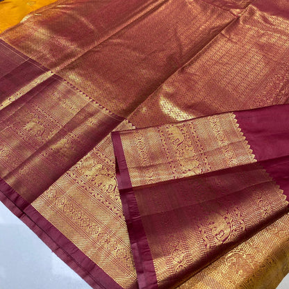 Semi Kanchivaram Silk Saree