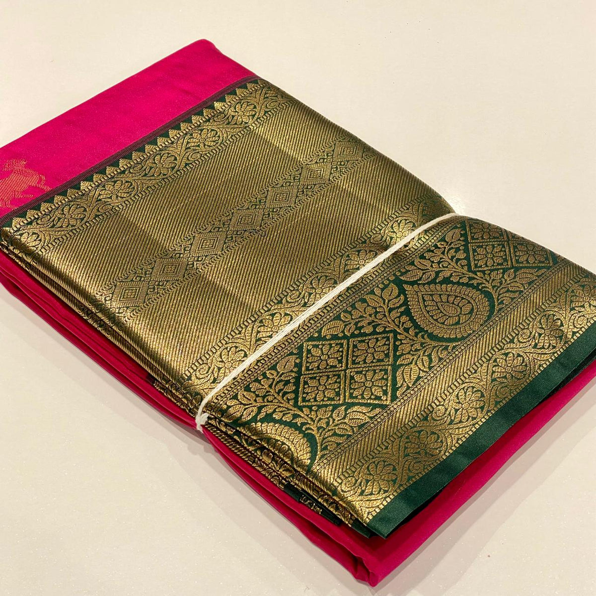Semi Kanchivaram Silk Saree
