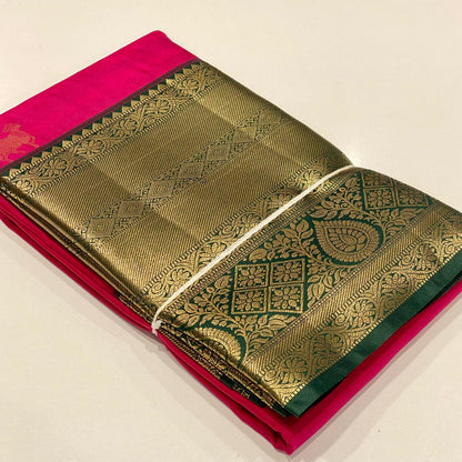 Semi Kanchivaram Silk Saree