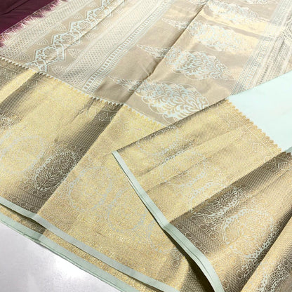 Semi Kanchivaram Silk Saree