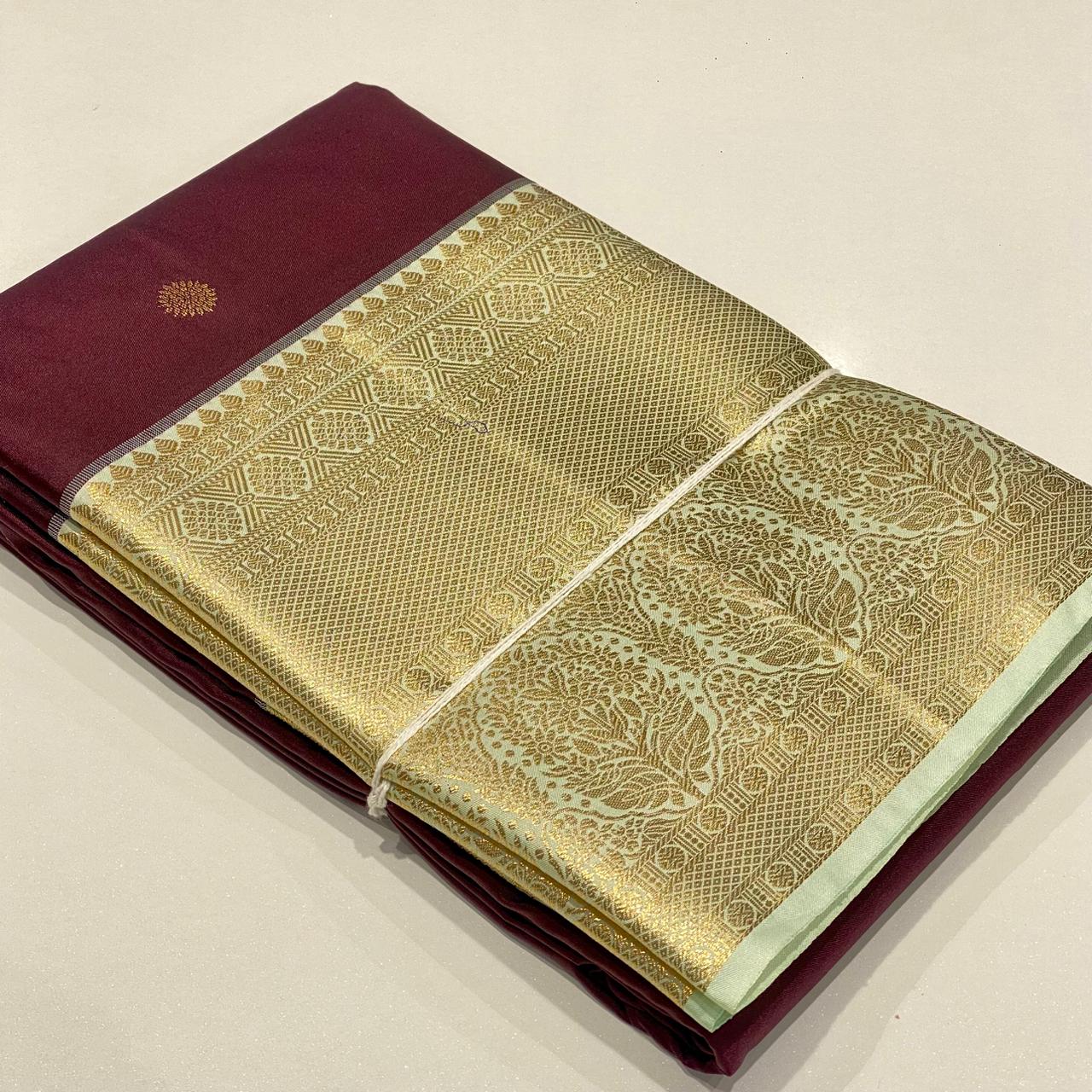 Semi Kanchivaram Silk Saree