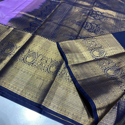 Semi Kanchivaram Silk Saree