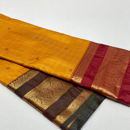 Semi Kanchivaram Silk Saree