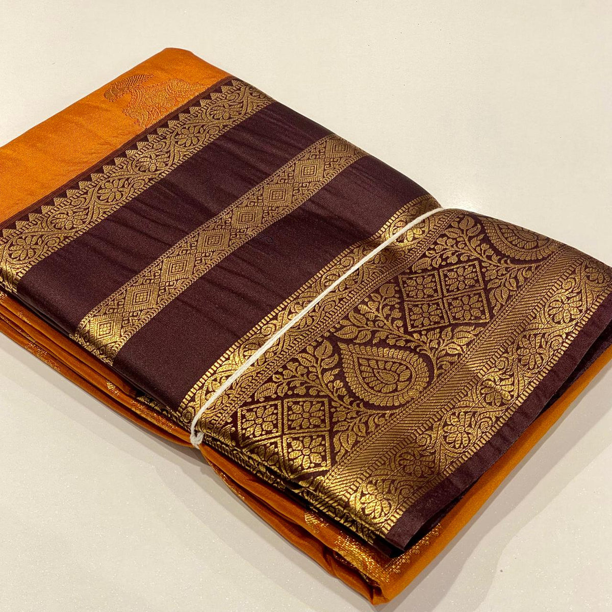 Semi Kanchivaram Silk Saree