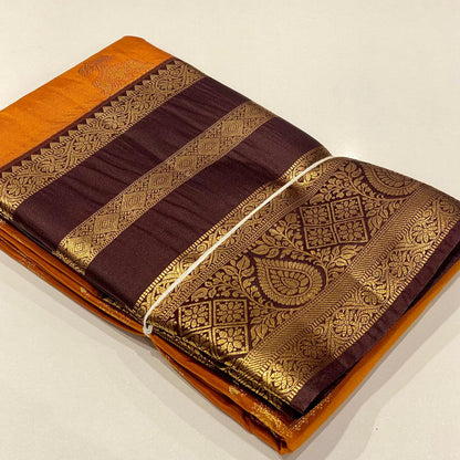 Semi Kanchivaram Silk Saree