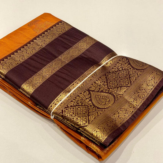 Semi Kanchivaram Silk Saree
