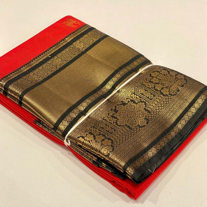 Semi Kanchivaram Silk Saree