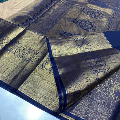 Semi Kanchivaram Silk Saree