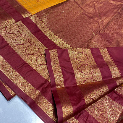 Semi Kanchivaram Silk Saree
