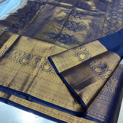 Semi Kanchivaram Silk Saree