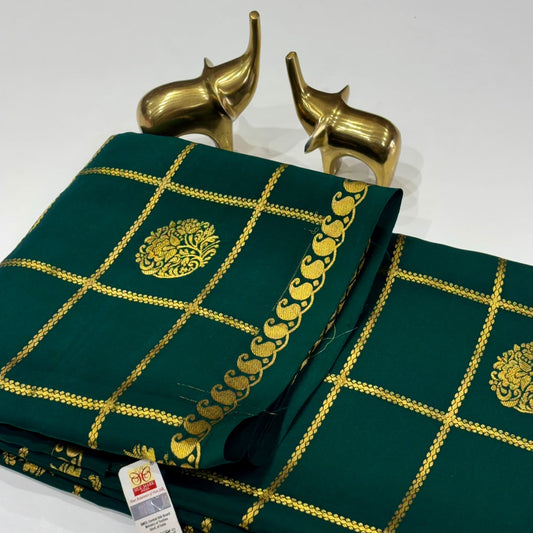 Pure Mysore Crepe Silk Saree