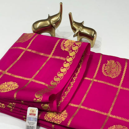 Pure Mysore Crepe Silk Saree