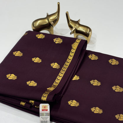 Pure Mysore Crepe Silk Saree