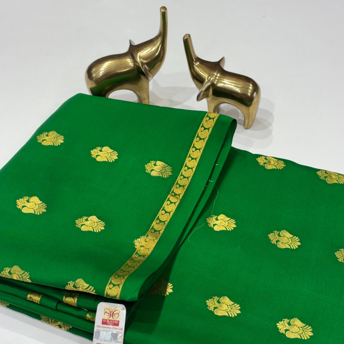 Pure Mysore Crepe Silk Saree