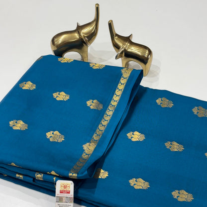 Pure Mysore Crepe Silk Saree