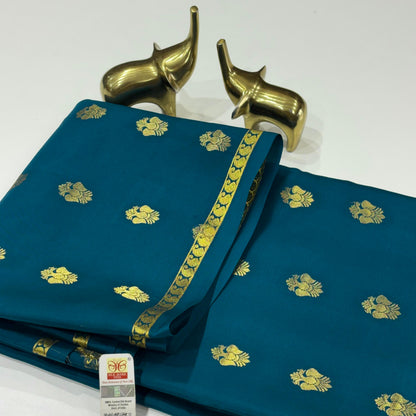 Pure Mysore Crepe Silk Saree