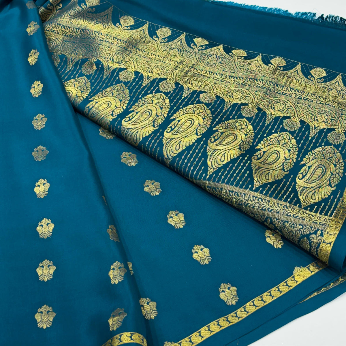 Pure Mysore Crepe Silk Saree