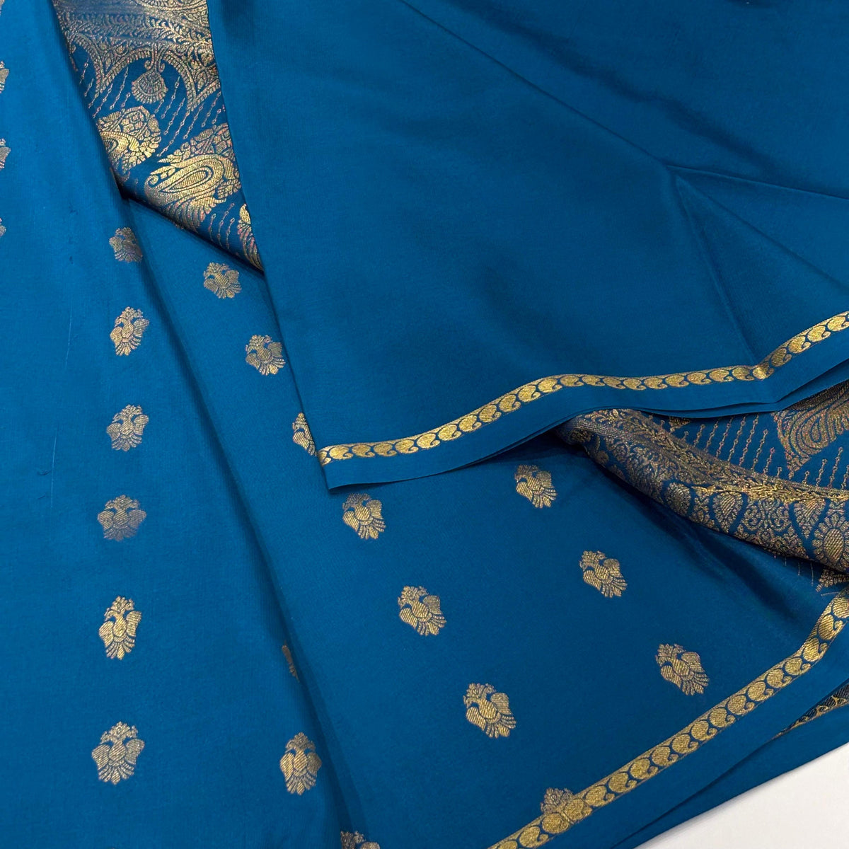 Pure Mysore Crepe Silk Saree