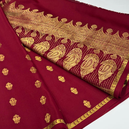 Pure Mysore Crepe Silk Saree