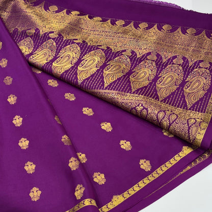 Pure Mysore Crepe Silk Saree