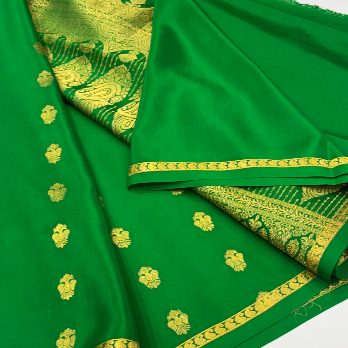 Pure Mysore Crepe Silk Saree