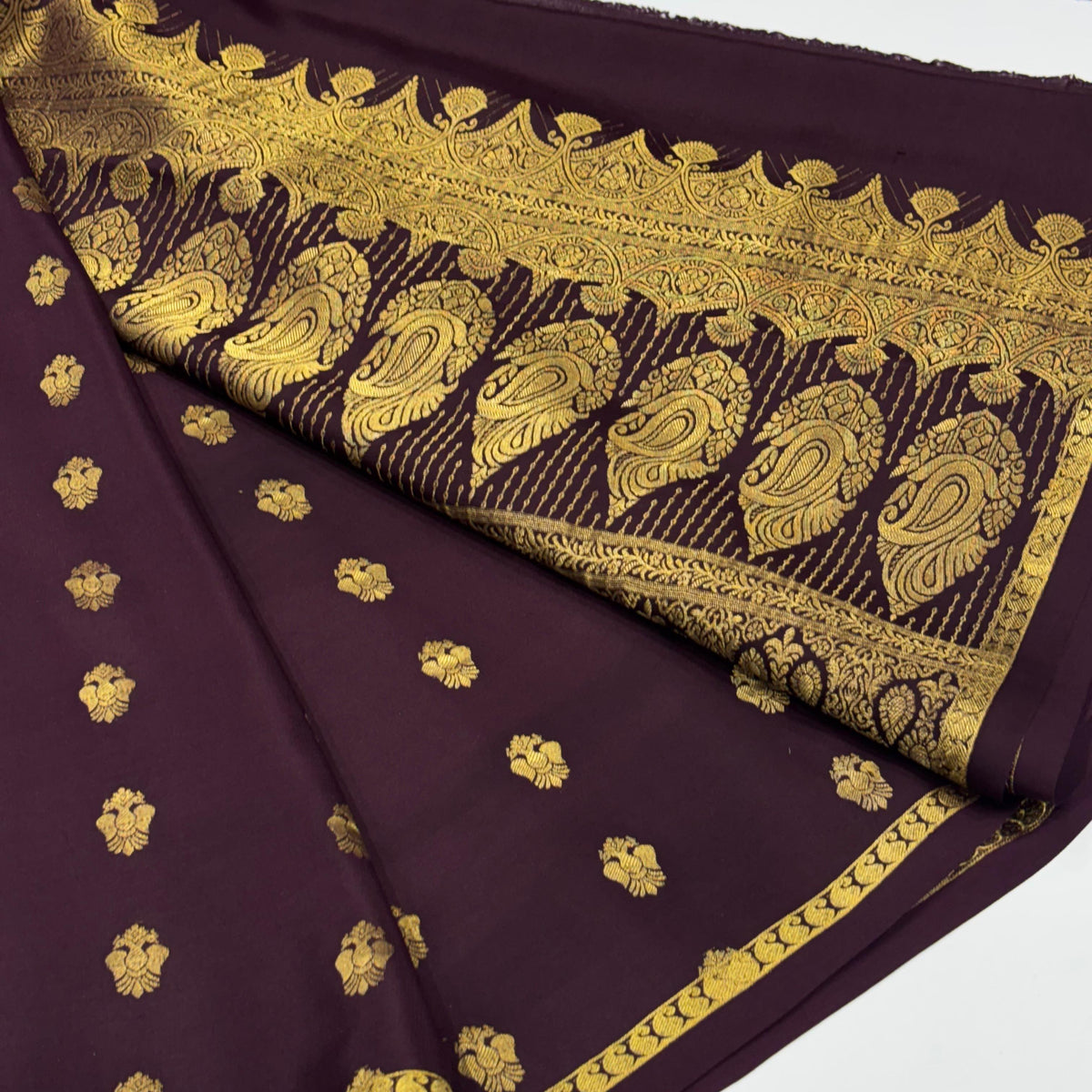 Pure Mysore Crepe Silk Saree