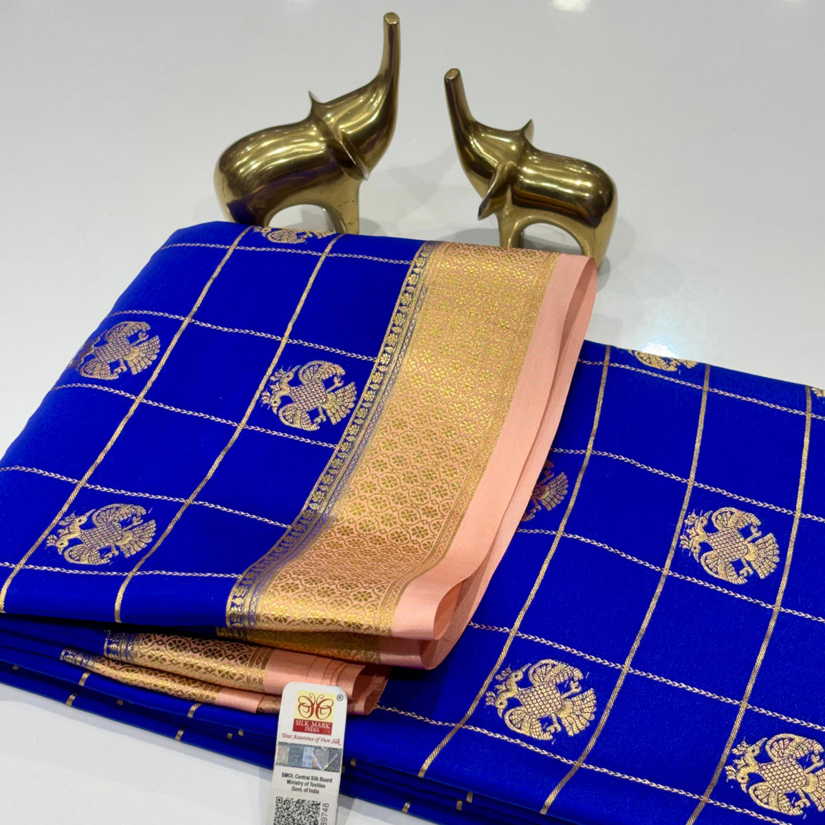 Pure Mysore Crepe Silk Saree