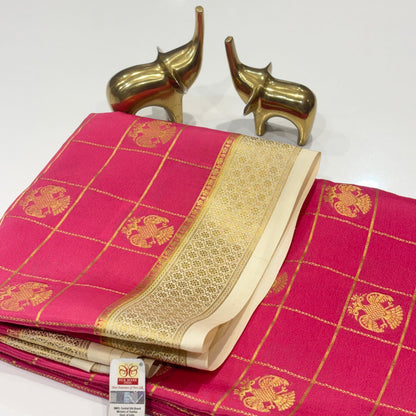 Pure Mysore Crepe Silk Saree