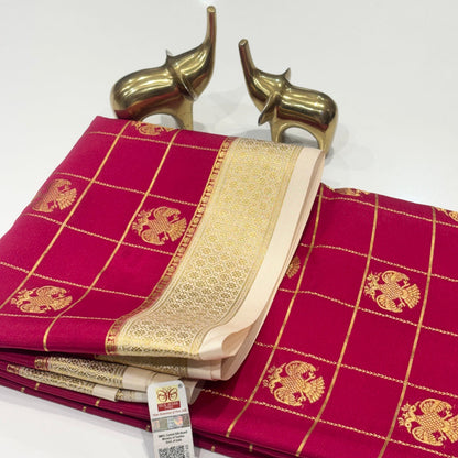 Pure Mysore Crepe Silk Saree