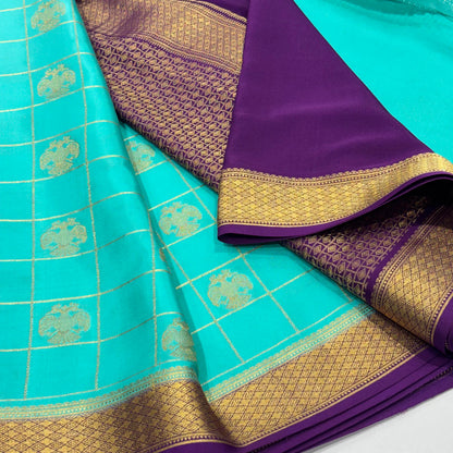 Pure Mysore Crepe Silk Saree