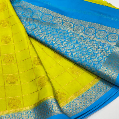 Pure Mysore Crepe Silk Saree