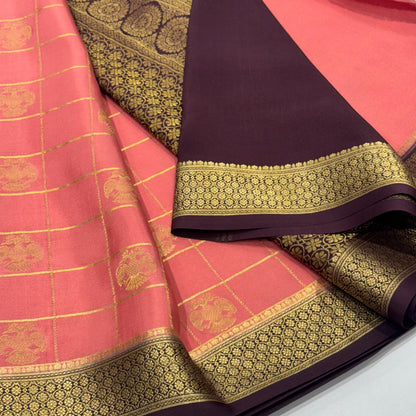 Pure Mysore Crepe Silk Saree