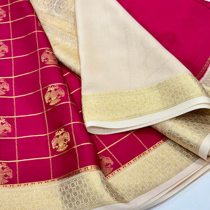Pure Mysore Crepe Silk Saree