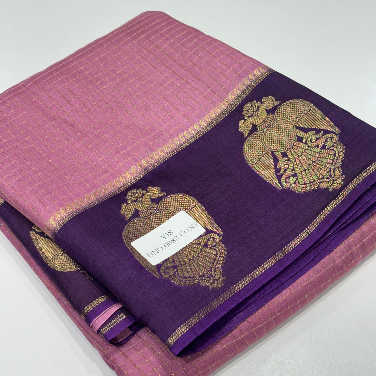 Semi Mysore Crepe Saree