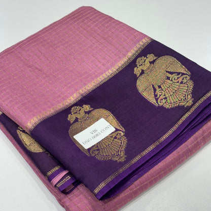 Semi Mysore Crepe Saree