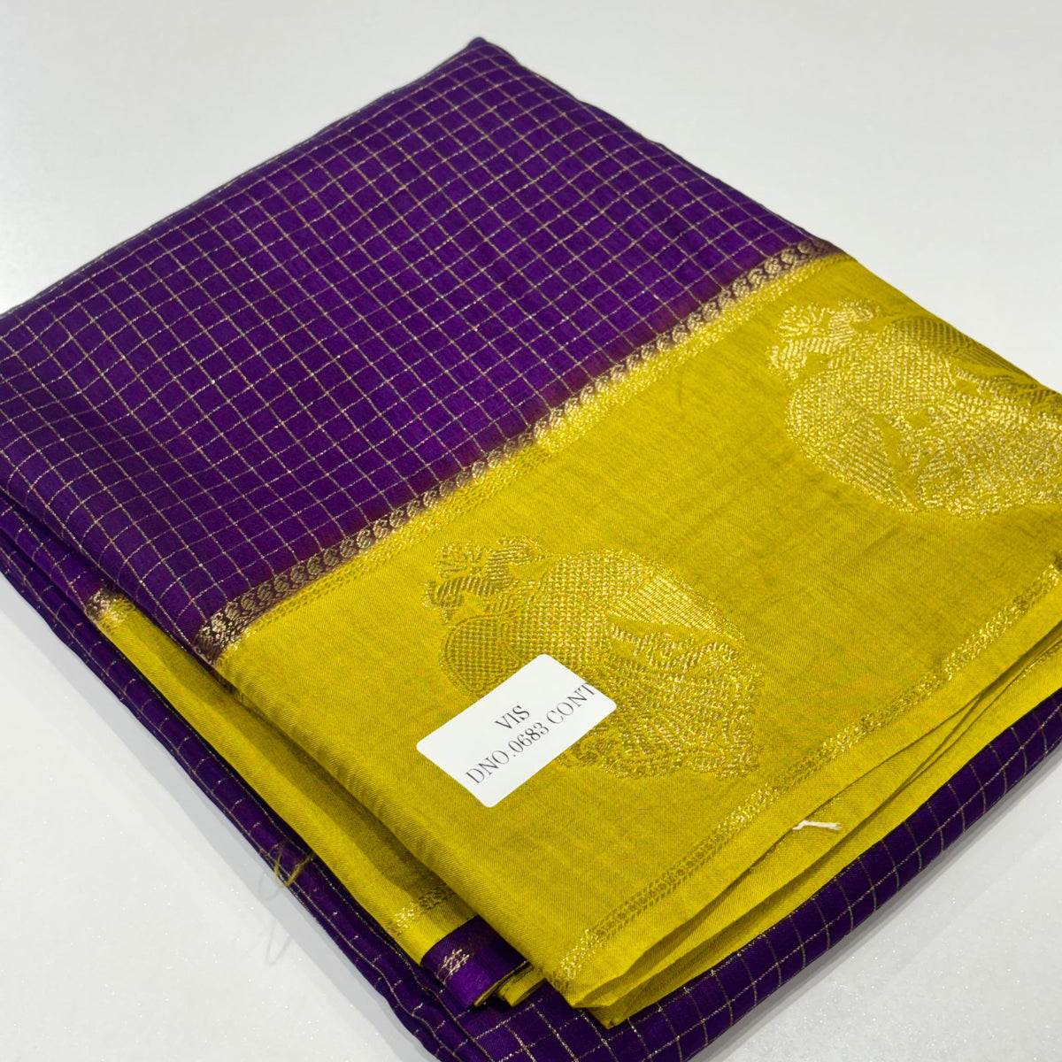 Semi Mysore Crepe Saree