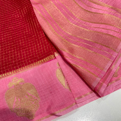 Semi Mysore Crepe Saree