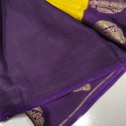 Semi Mysore Crepe Saree