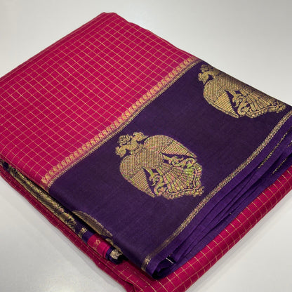 Semi Mysore Crepe Saree