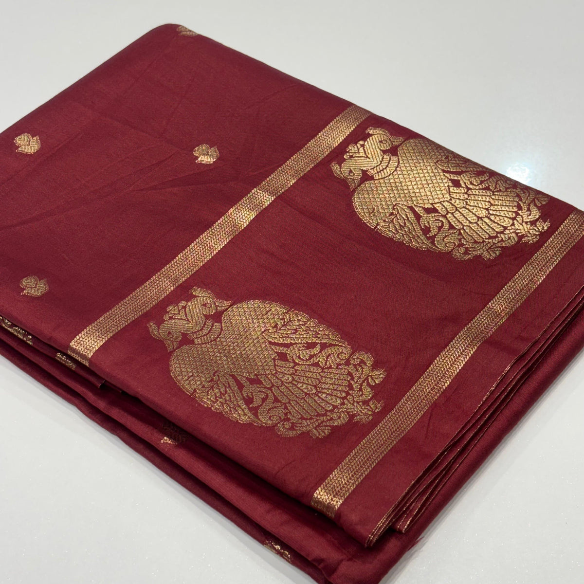 Chanderi Crepe Saree